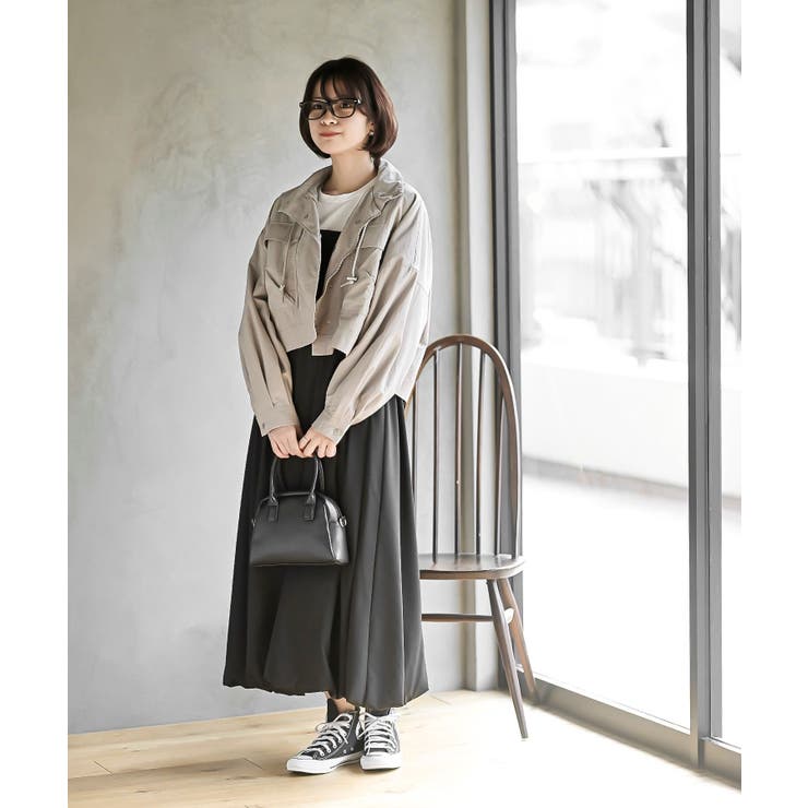 スタンドショートナイロンジャケット | rps | 詳細画像20 