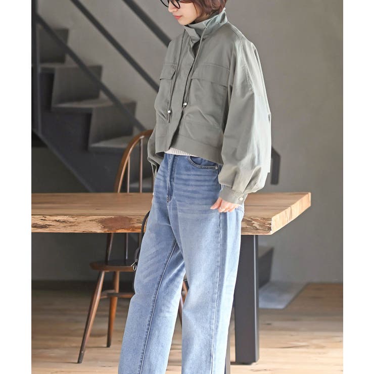 スタンドショートナイロンジャケット | rps | 詳細画像29 