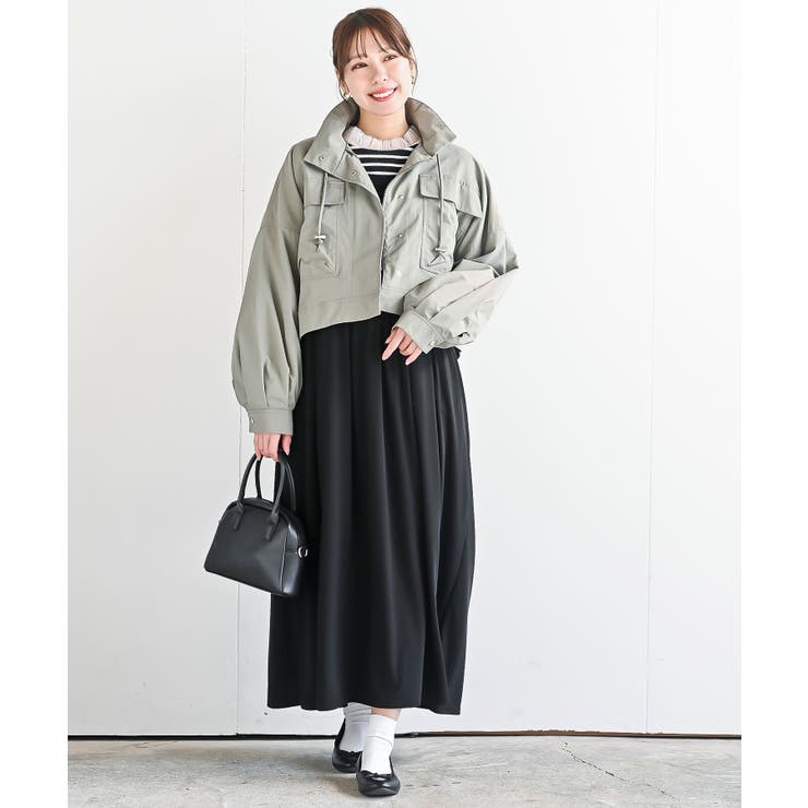 スタンドショートナイロンジャケット | rps | 詳細画像36 