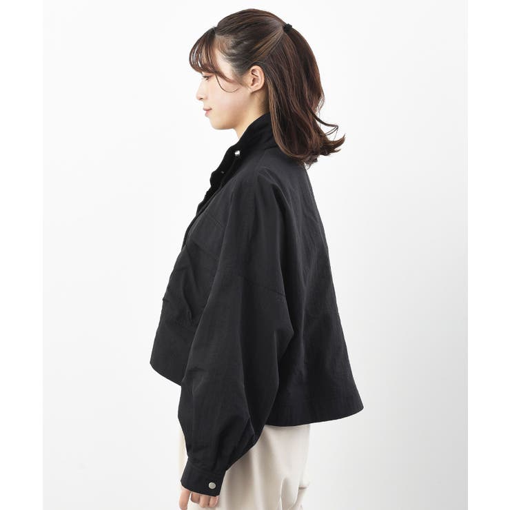 スタンドショートナイロンジャケット | rps | 詳細画像37 