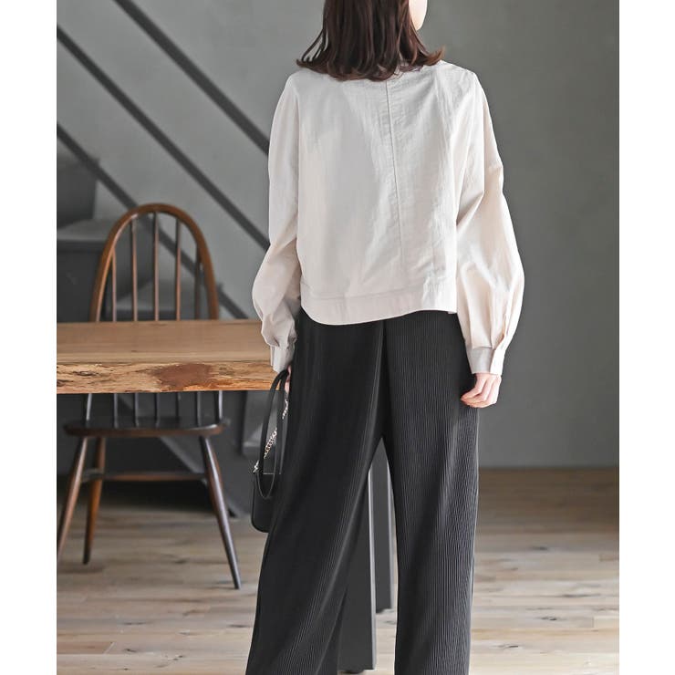 スタンドショートナイロンジャケット | rps | 詳細画像4 