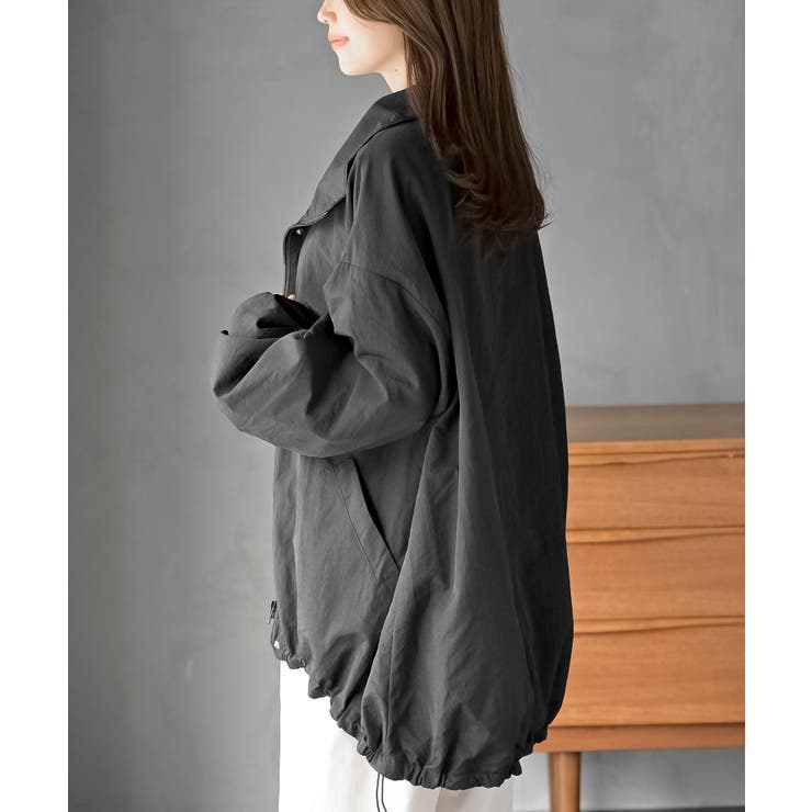 スタンドカラーナイロンコート | rps | 詳細画像15 