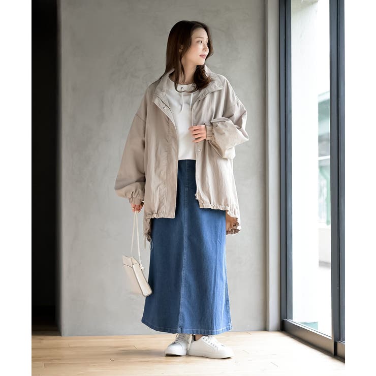 スタンドカラーナイロンコート | rps | 詳細画像18 