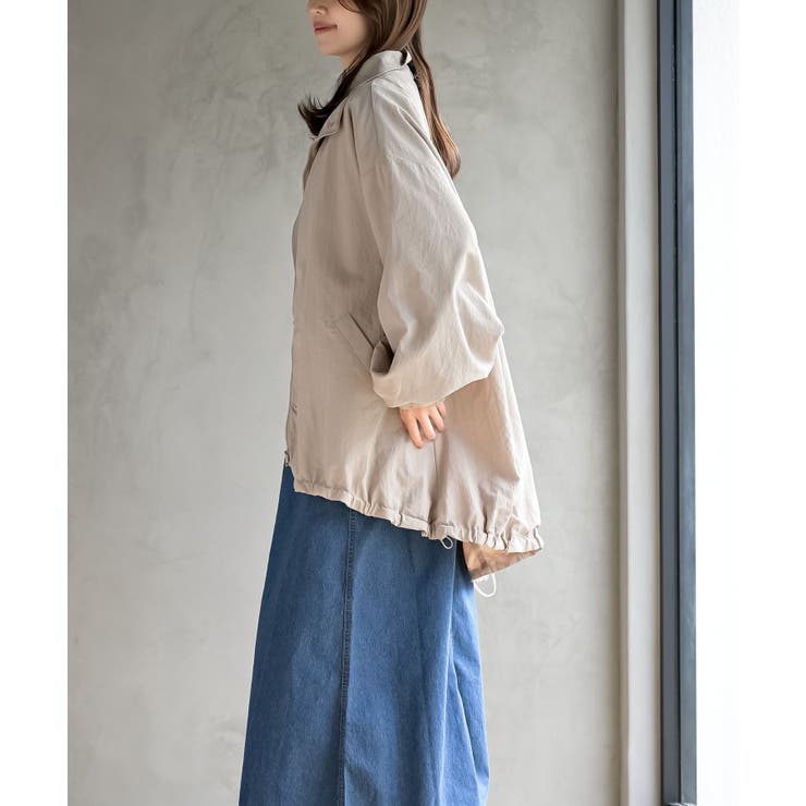 スタンドカラーナイロンコート | rps | 詳細画像19 