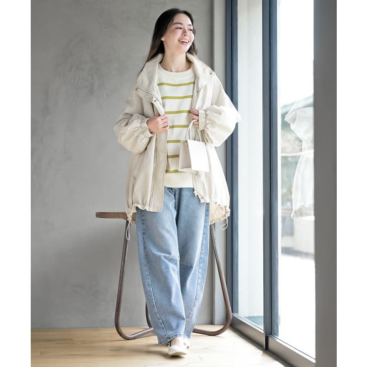 スタンドカラーナイロンコート | rps | 詳細画像2 