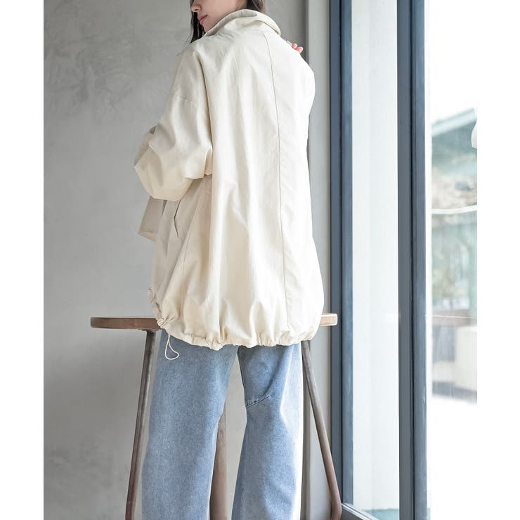 スタンドカラーナイロンコート | rps | 詳細画像4 