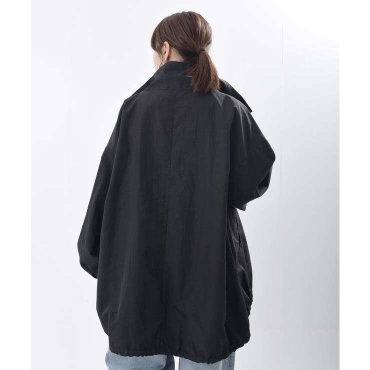 スタンドカラーナイロンコート | rps | 詳細画像41 