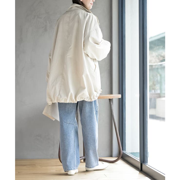 スタンドカラーナイロンコート | rps | 詳細画像5 