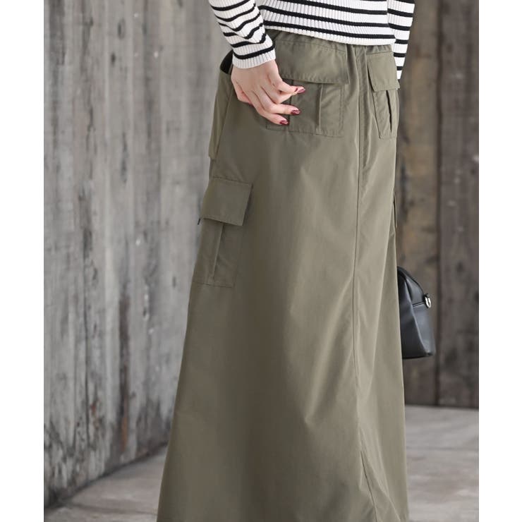 フロントZIPカーゴスカート[品番：RPSW0002405]｜rps（アール