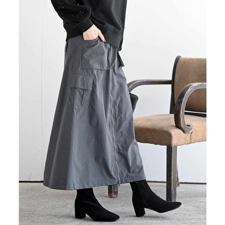 CHACグレー | フロントＺＩＰカーゴスカート | rps