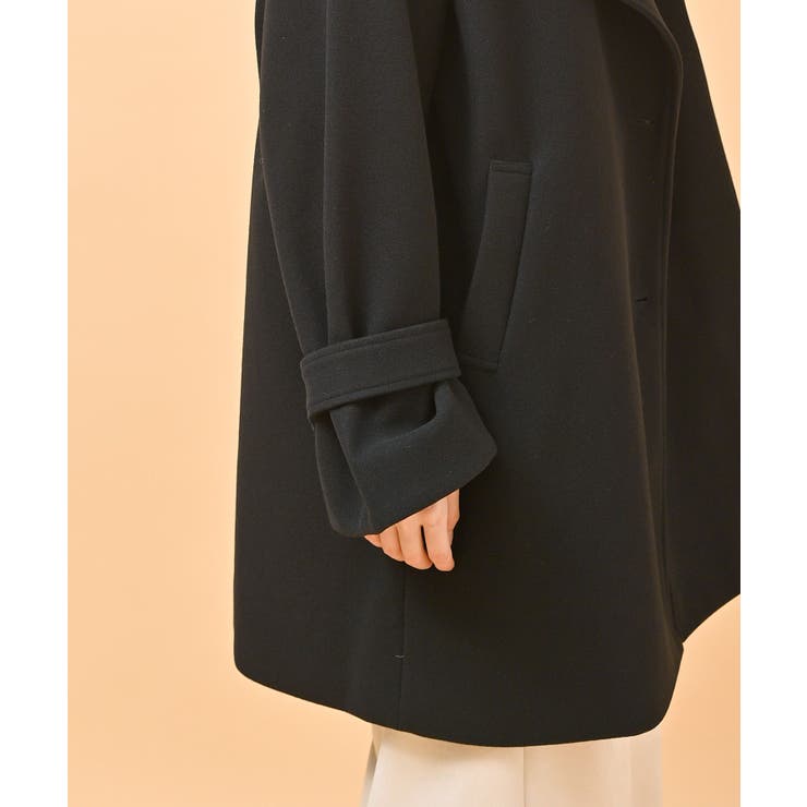 スタンドカラーボリューム袖コート | rps | 詳細画像10 