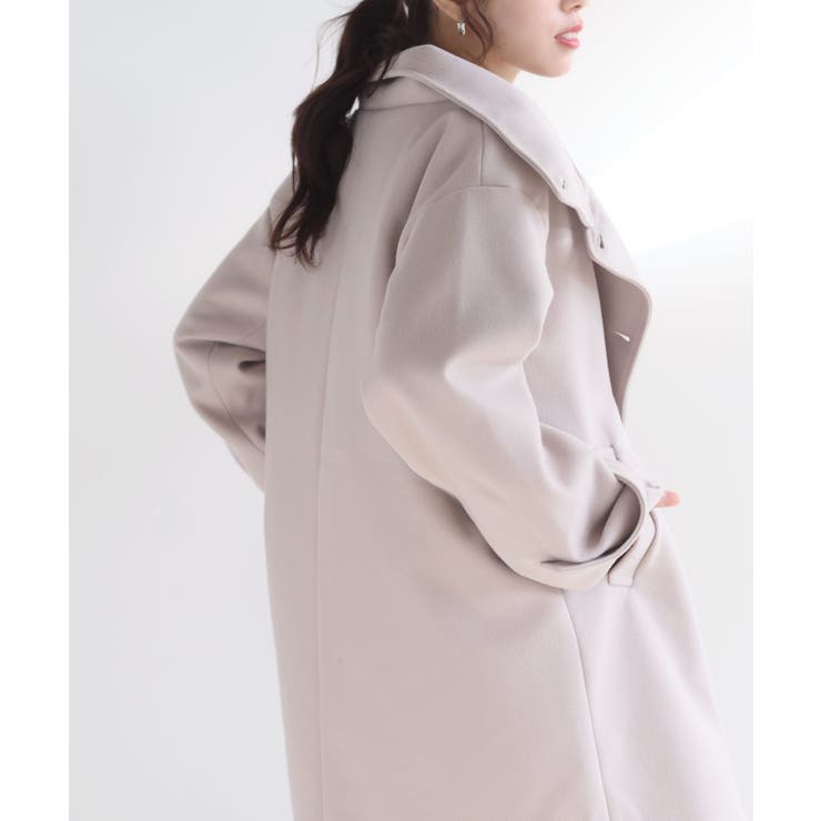 スタンドカラーボリューム袖コート | rps | 詳細画像12 
