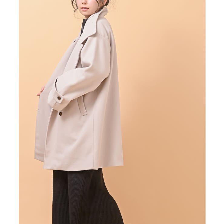 スタンドカラーボリューム袖コート | rps | 詳細画像16 