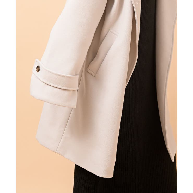 スタンドカラーボリューム袖コート | rps | 詳細画像19 