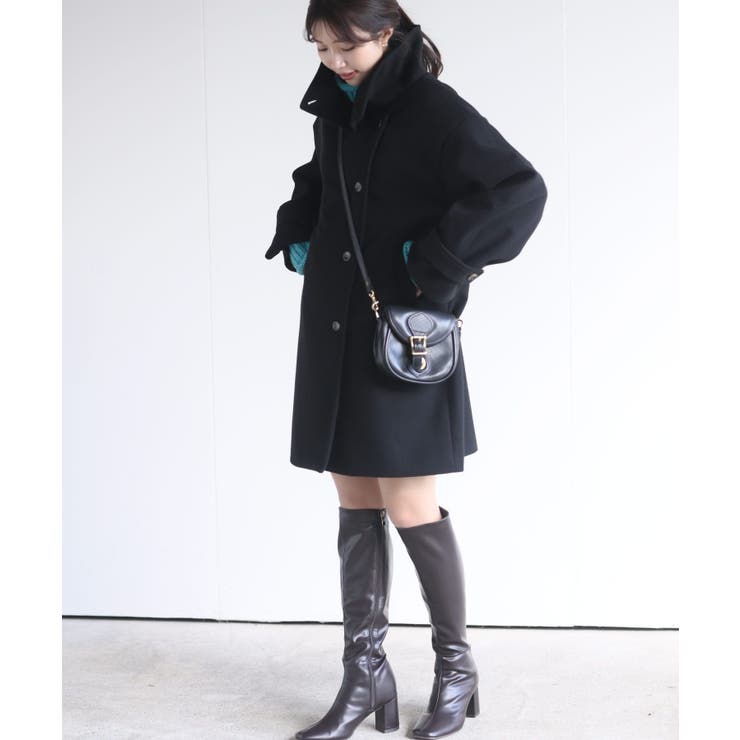 スタンドカラーボリューム袖コート | rps | 詳細画像2 