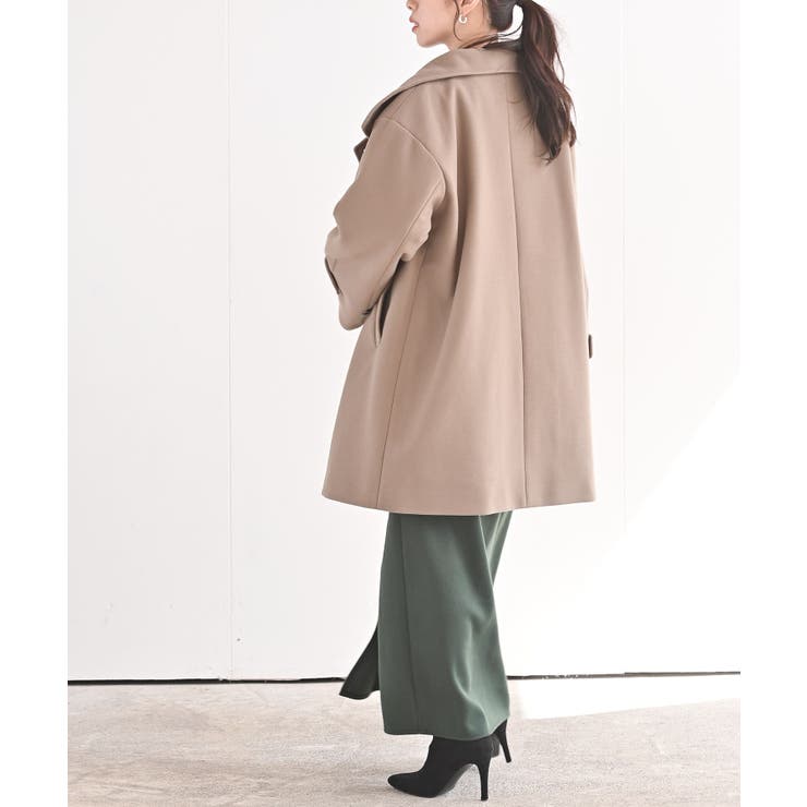 スタンドカラーボリューム袖コート | rps | 詳細画像23 