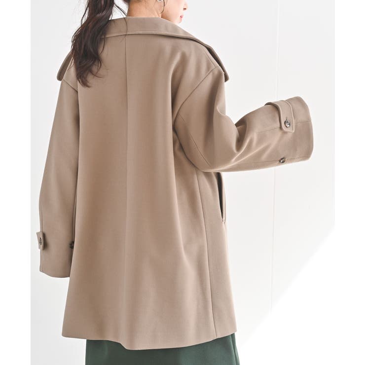 スタンドカラーボリューム袖コート | rps | 詳細画像27 