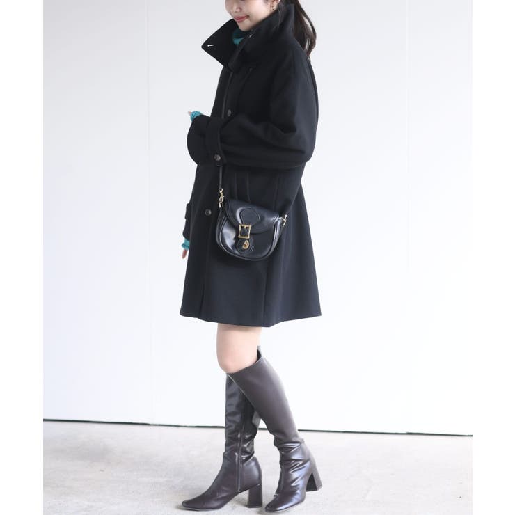 スタンドカラーボリューム袖コート | rps | 詳細画像4 