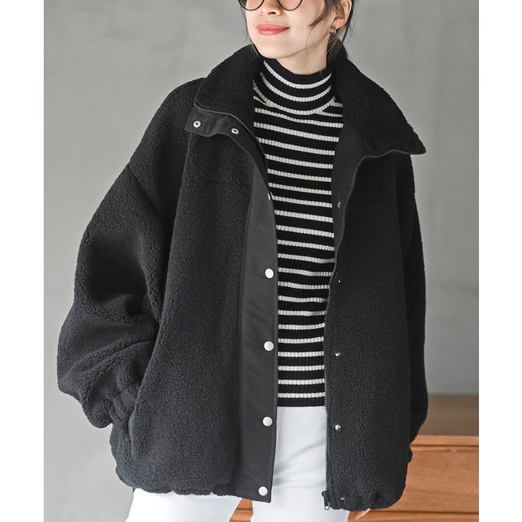 ボアスタンドブルゾン[品番：RPSW0003974]｜rps（アールピーエス）の