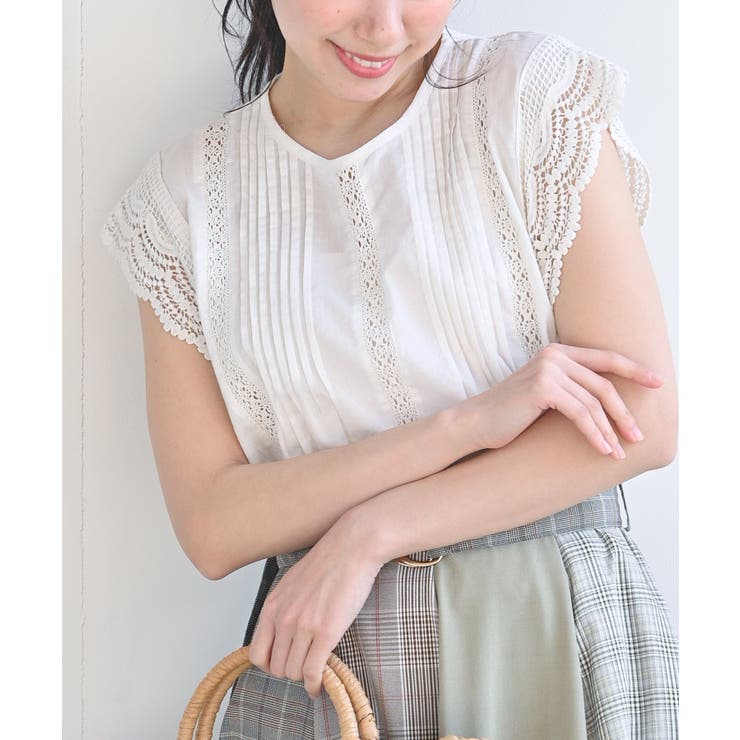 Fabiane Roux - 【⚠️専用】2017AW nowosレースピンタックブラウス レース袖ピンタックブラウス[品番：RPSW0000063]｜rps（アール