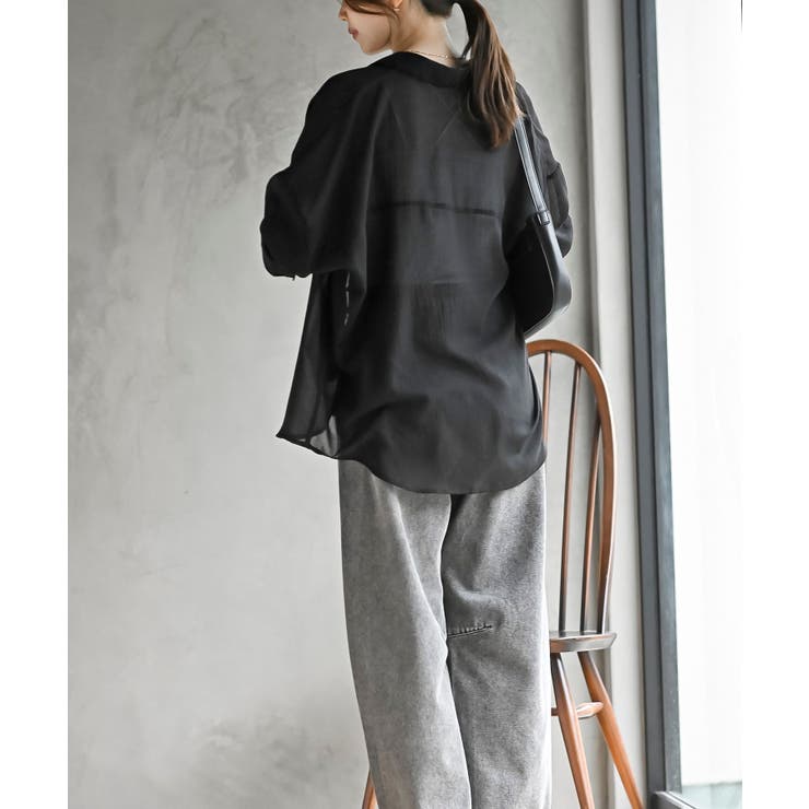 エステルガーゼシアーシャツ | rps | 詳細画像12 