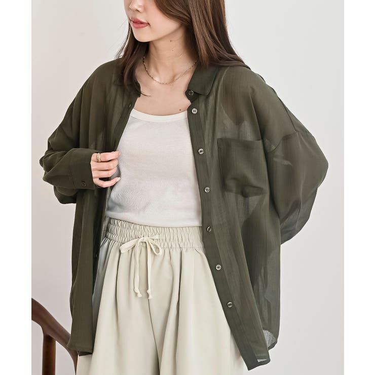 エステルガーゼシアーシャツ | rps | 詳細画像22 