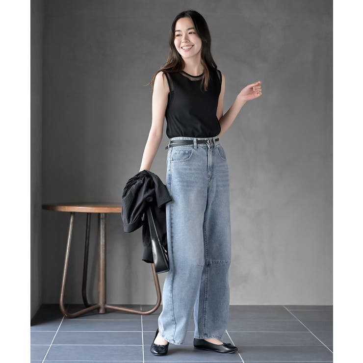 ふちどりシアータンクトップ | rps | 詳細画像11 