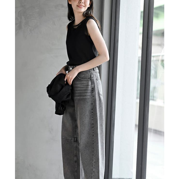 ふちどりシアータンクトップ | rps | 詳細画像29 