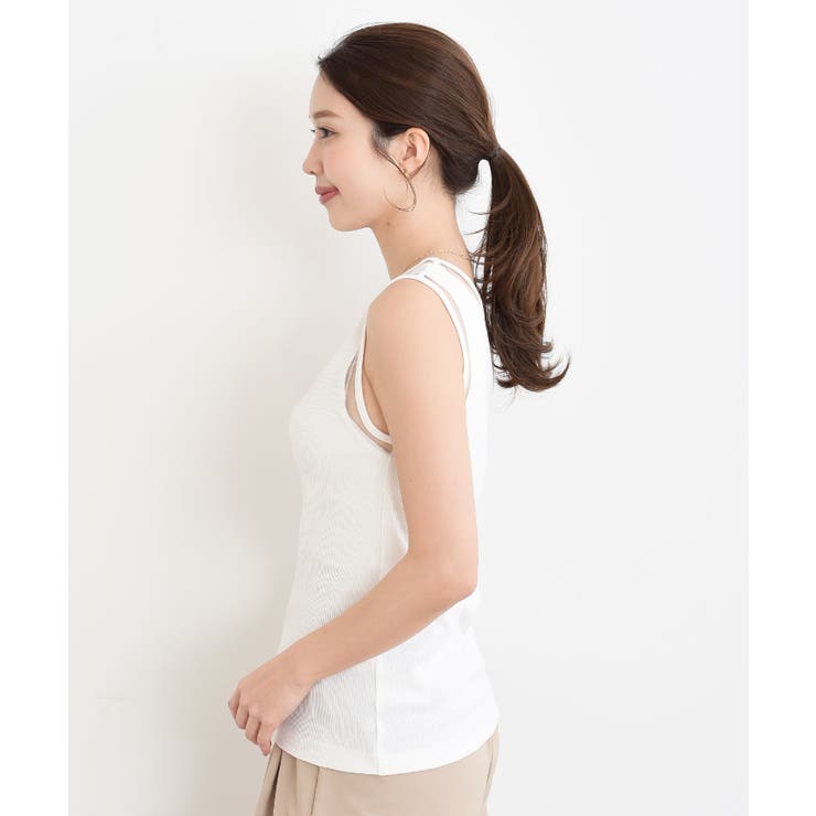 ふちどりシアータンクトップ | rps | 詳細画像37 