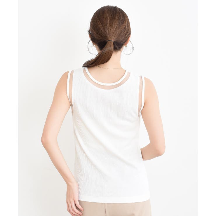 ふちどりシアータンクトップ | rps | 詳細画像38 