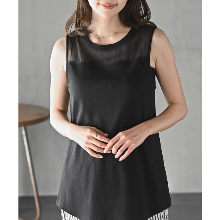 ブラック | シアータンクトップ | rps