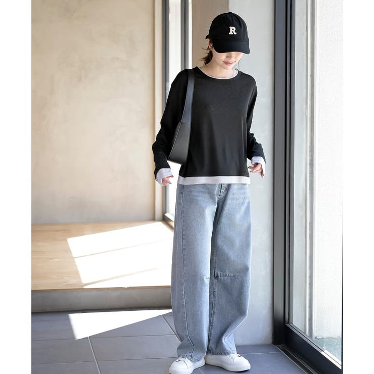 フェイクレイヤードシアーカットソー | rps | 詳細画像10 