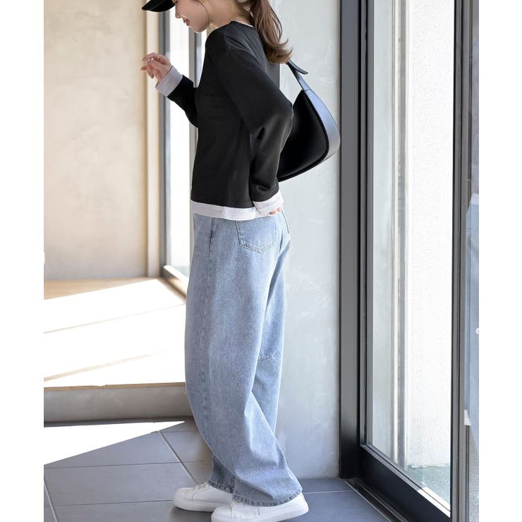 フェイクレイヤードシアーカットソー | rps | 詳細画像11 