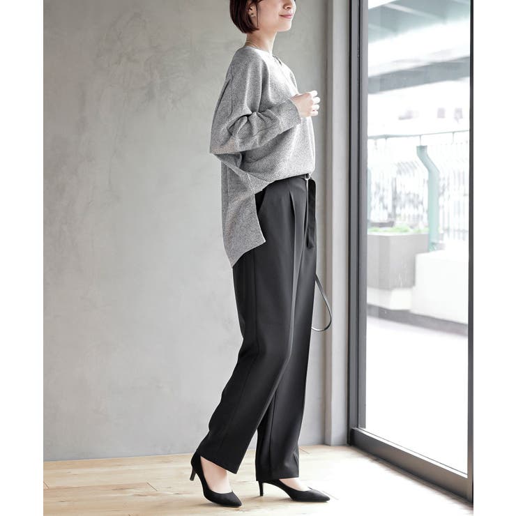 タグ付き リグリーム テーパードパンツ サイズXS ブラック