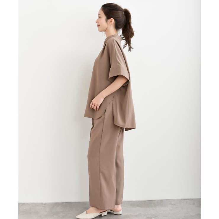 スキッパーブラウスｘイージーパンツセットアップ | rps | 詳細画像18 