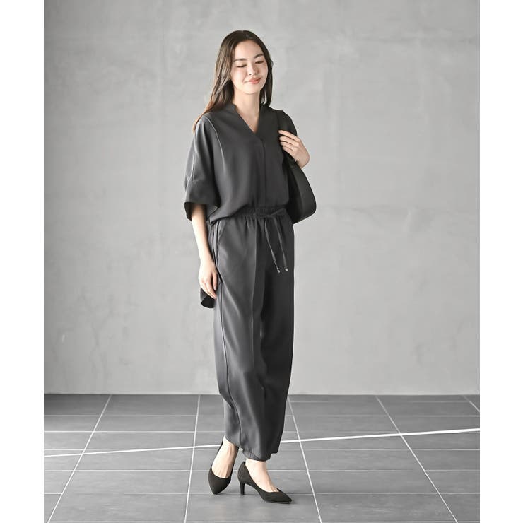 スキッパーブラウスｘイージーパンツセットアップ | rps | 詳細画像2 