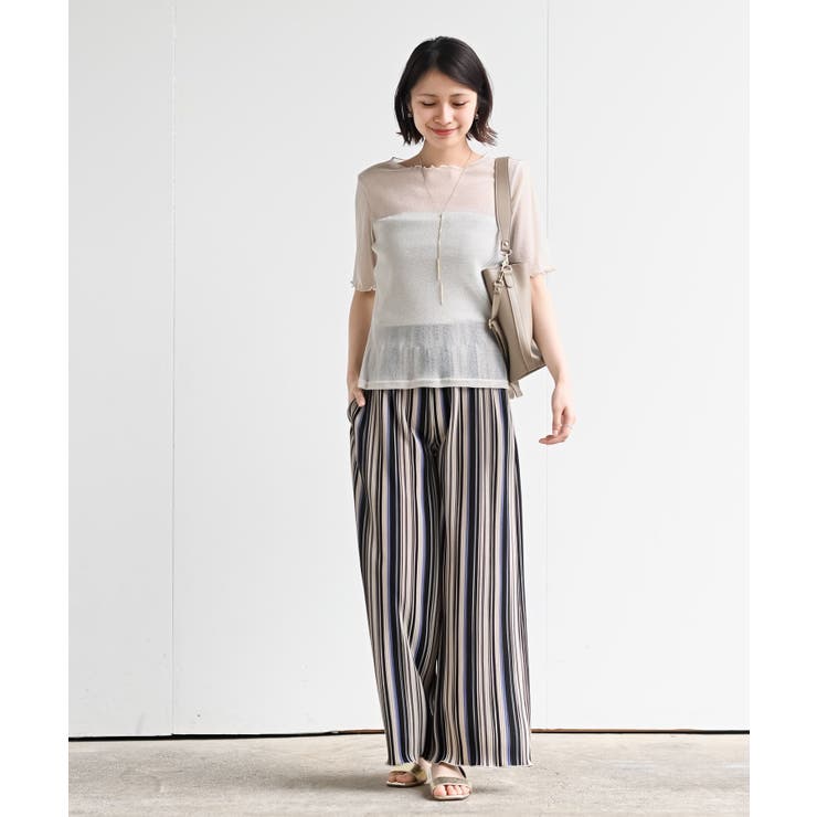 柄アソートプリーツパンツ | rps | 詳細画像17 