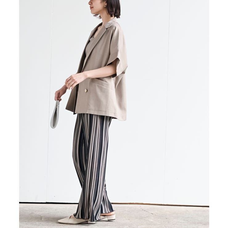 柄アソートプリーツパンツ | rps | 詳細画像3 