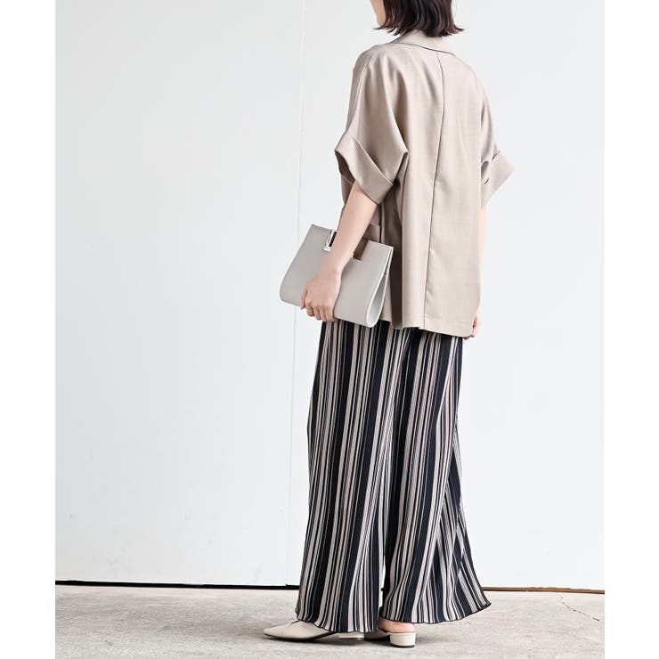 柄アソートプリーツパンツ | rps | 詳細画像4 