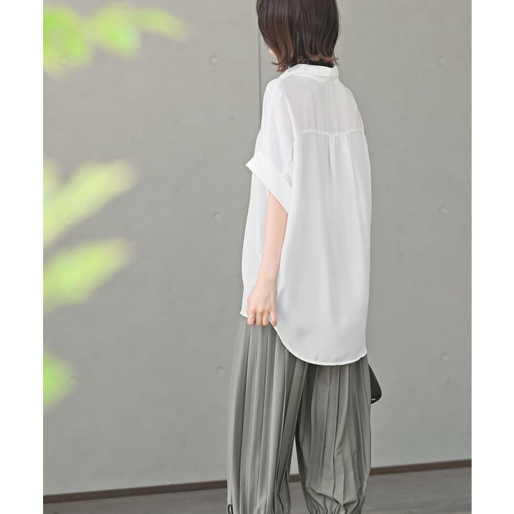 サイドタックスキッパーブラウス[品番：RPSW0002803]｜rps（アール