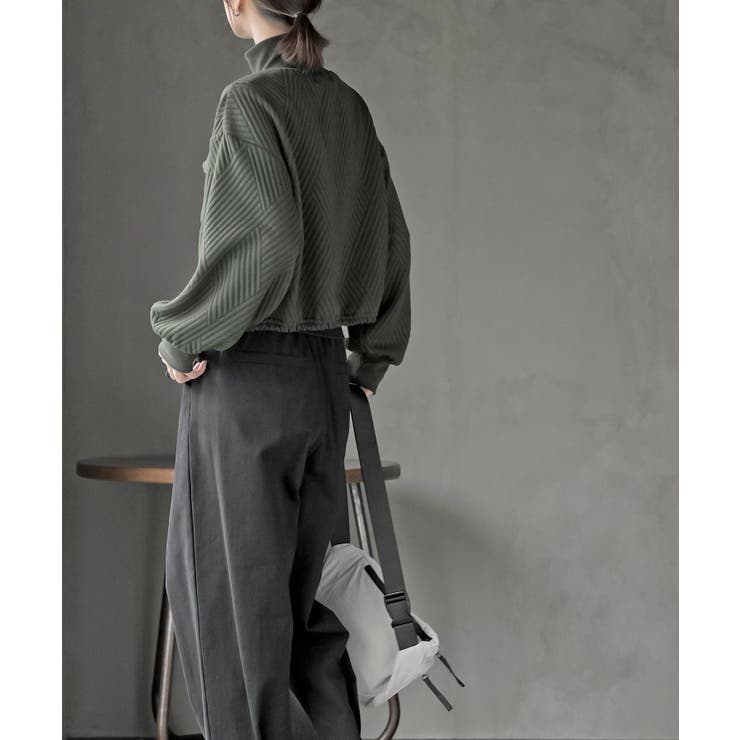 ふくれジャガードアウトポケットブルゾン | rps | 詳細画像19 