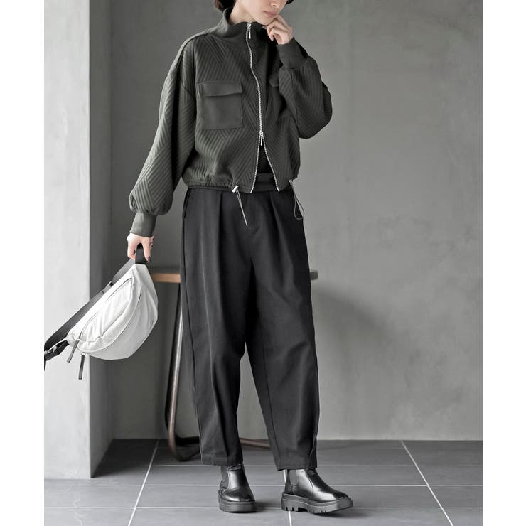 ふくれジャガードアウトポケットブルゾン | rps | 詳細画像21 