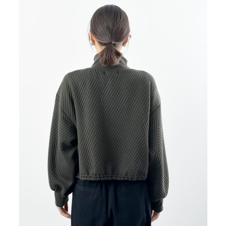 ふくれジャガードアウトポケットブルゾン | rps | 詳細画像28 