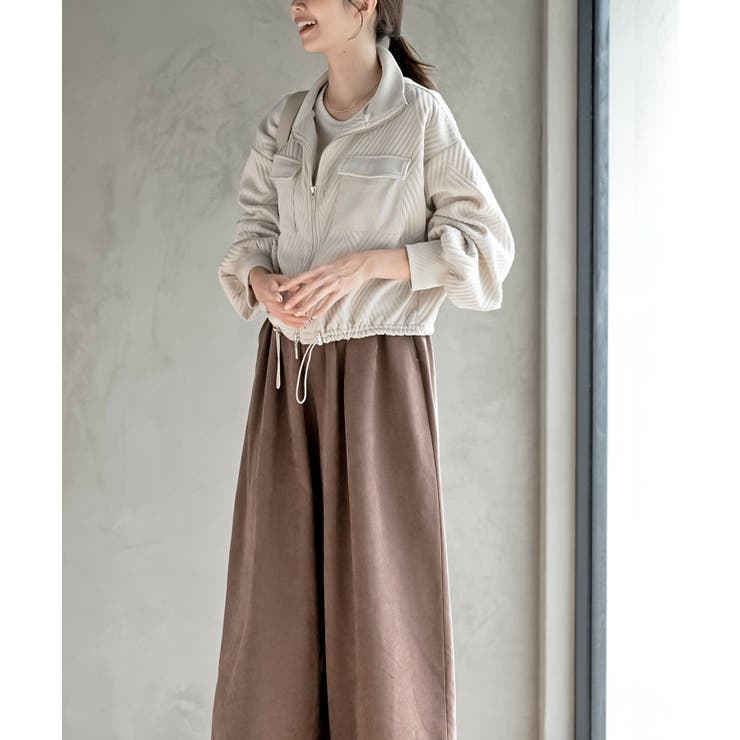 ふくれジャガードアウトポケットブルゾン | rps | 詳細画像3 