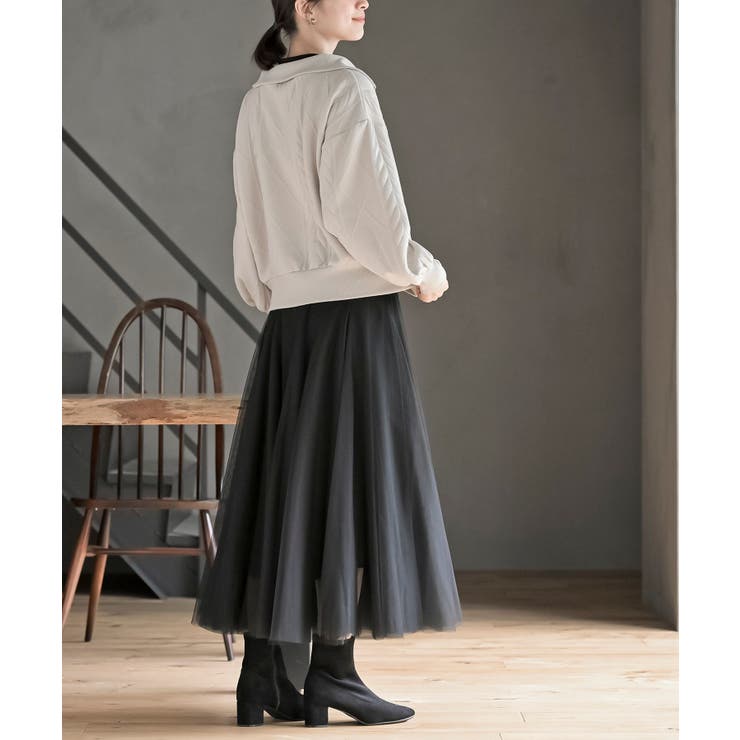 ふくれジャガードフェイクレイヤードプルオーバー | rps | 詳細画像5 