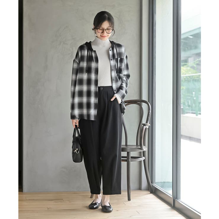 フードツキチェックシャツ | rps | 詳細画像2 