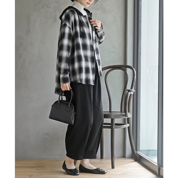 フードツキチェックシャツ | rps | 詳細画像5 