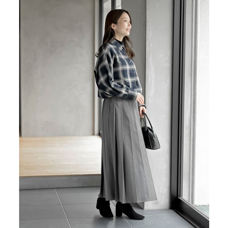 裾ドロストチェックシャツ | rps | 詳細画像19 