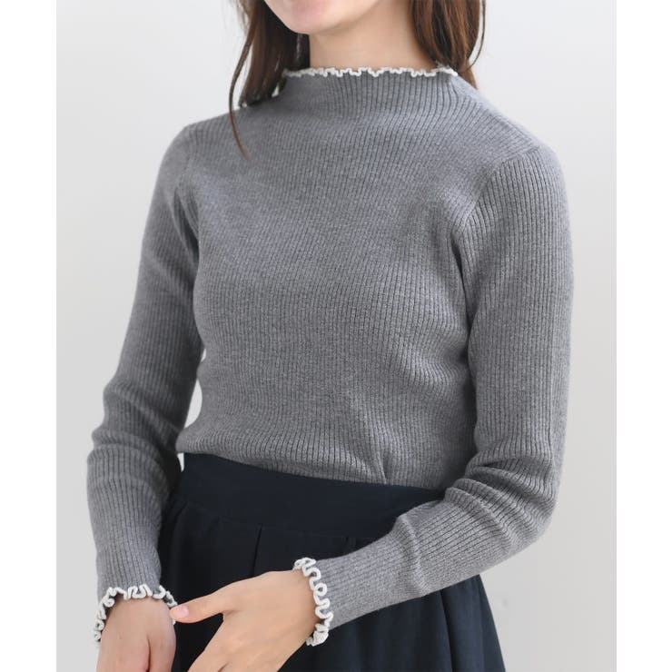 5×3リブクルーネックプルオーバー 5×3 リブクルーネックプルオーバー