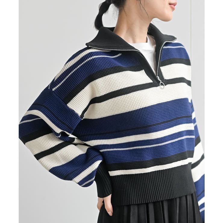 STONE  02ss ハーフジップニット ホワイト STONE ISLAND 02ss ハーフジップニット ホワイト